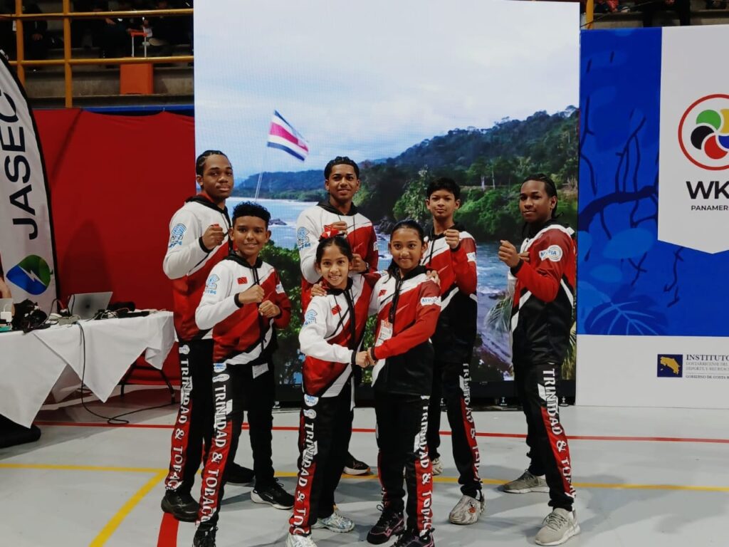 Team's uniform was generously sponsored by Dr. Robin Seemongal-Dass, Managing Director of Eye Net Limited and Myopia.